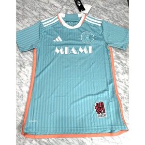 Adidas Messi Inter Miami FC Women's medium Jersey 2024 JE8080 New Authentic NEW